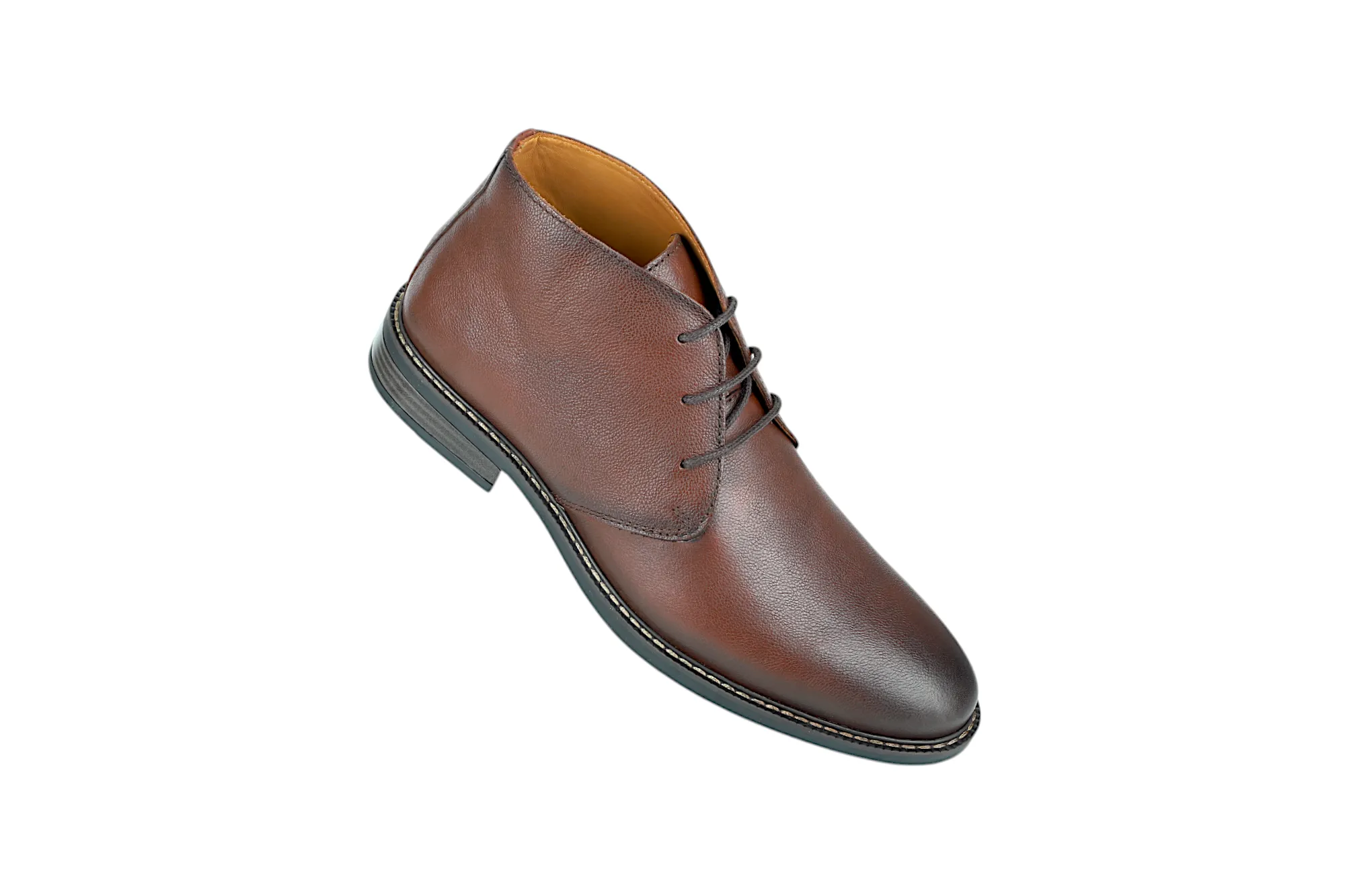 Herren Premium Leder Casual Boots Schuh 91531