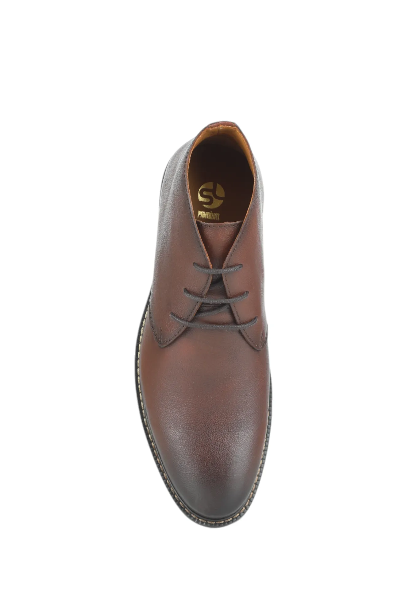 Herren Premium Leder Casual Boots Schuh 91531