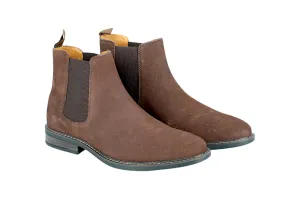 Herren Premium-Lederschlupfstiefel Chelsea 91534