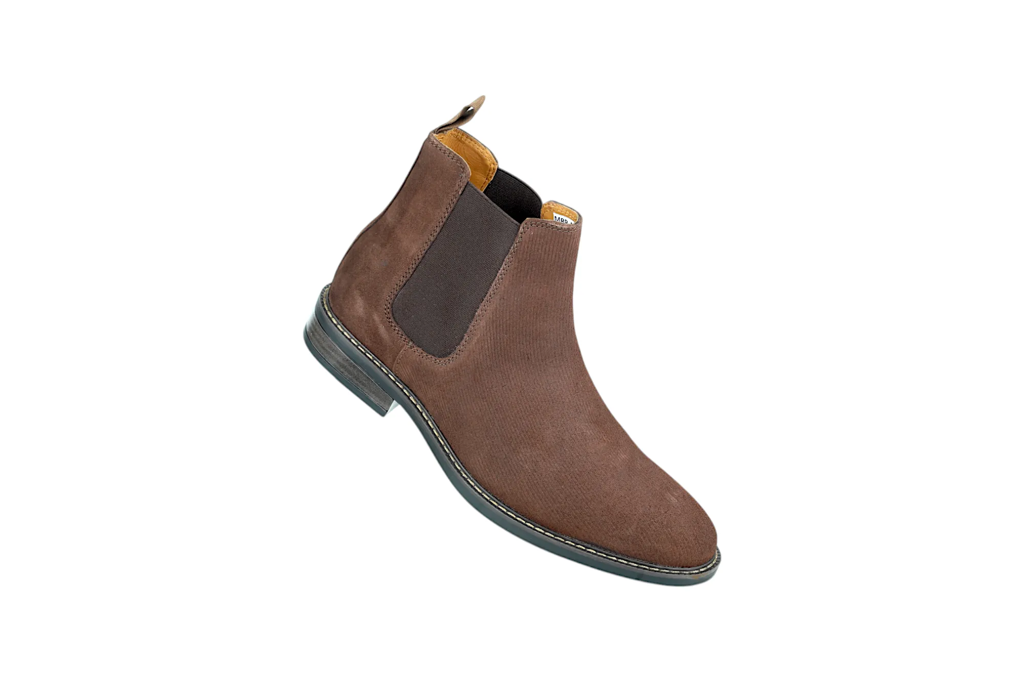 Herren Premium-Lederschlupfstiefel Chelsea 91534