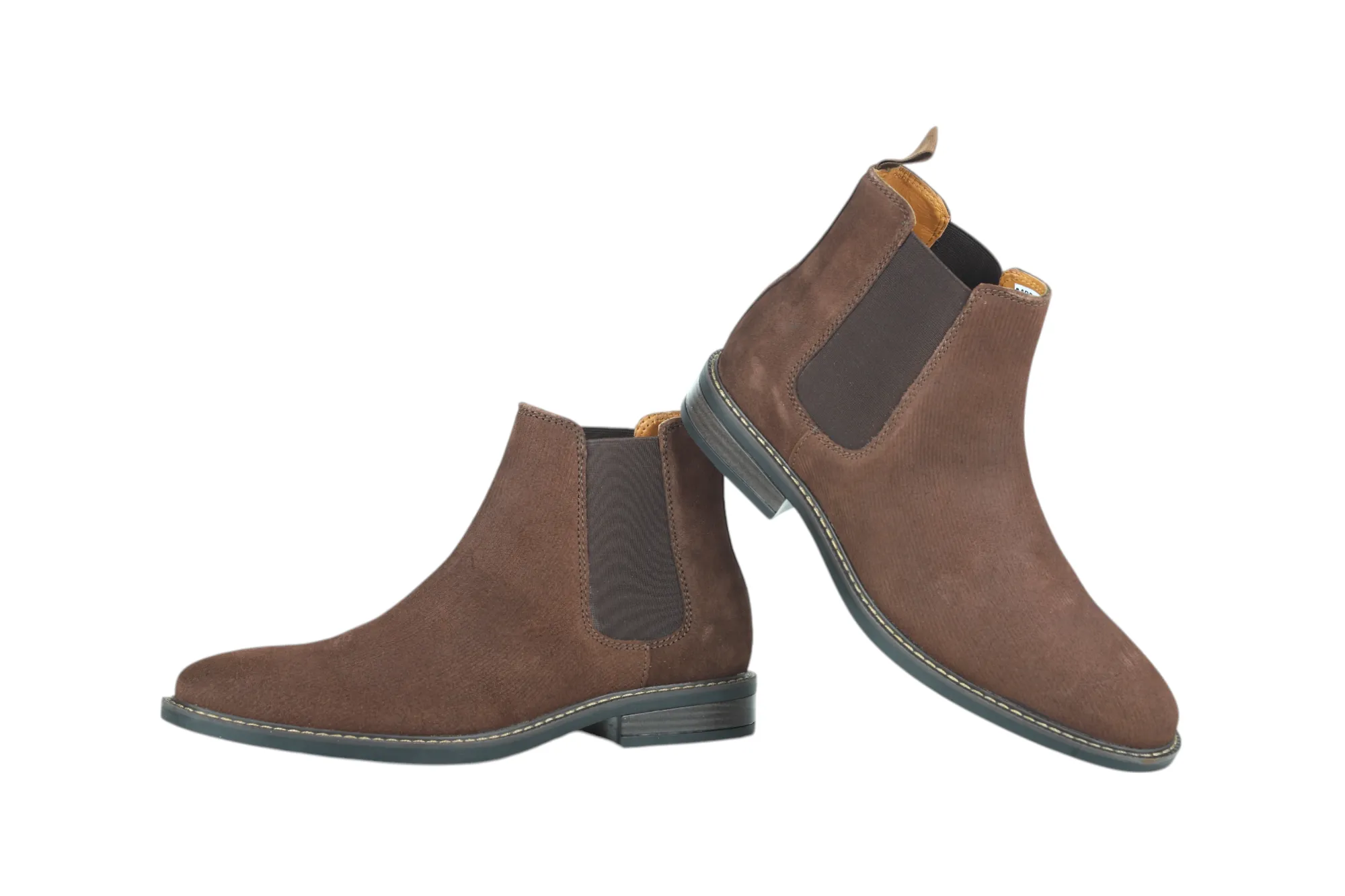 Herren Premium-Lederschlupfstiefel Chelsea 91534