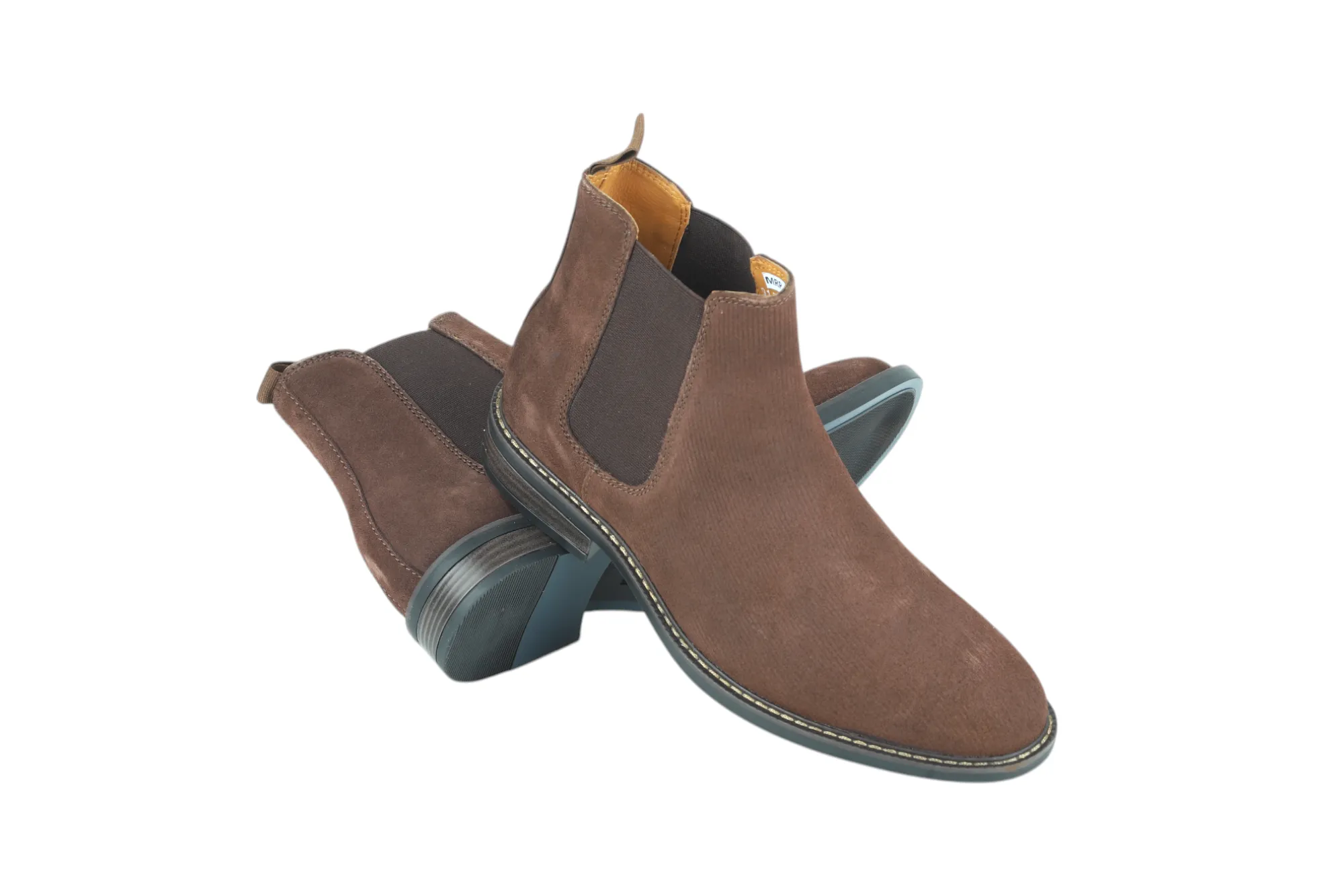 Herren Premium-Lederschlupfstiefel Chelsea 91534