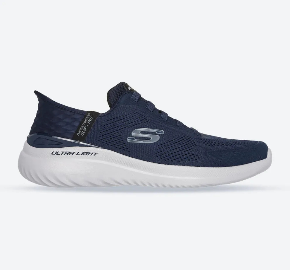 Herren Weite Passform Skechers 232459 Slip-ins Bounder 2.0 Emerged Trainers