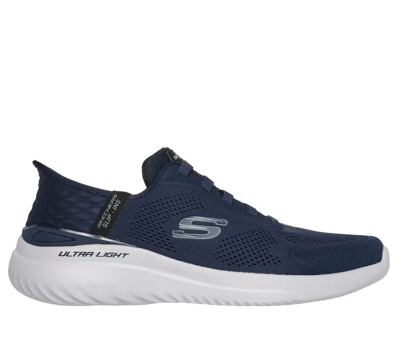 Herren Weite Passform Skechers 232459 Slip-ins Bounder 2.0 Emerged Trainers