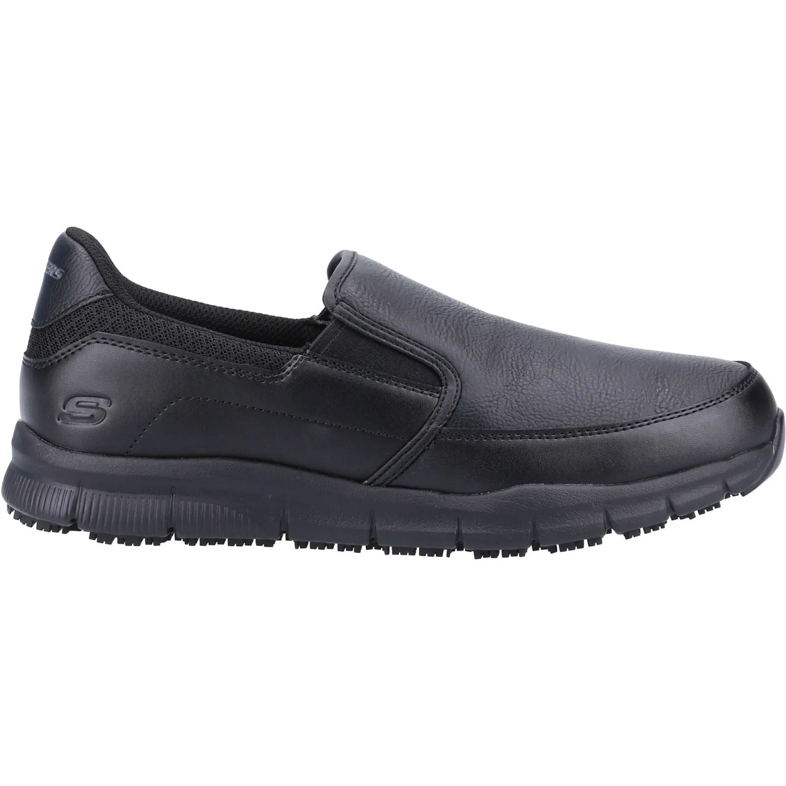 Herren Weite Passform Skechers Sk77236EC Nampa Annod Berufstrainer