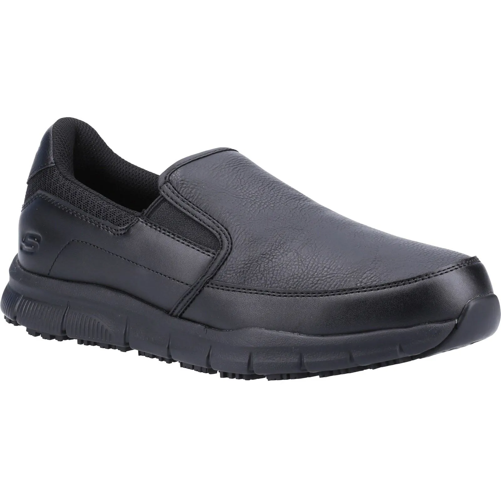 Herren Weite Passform Skechers Sk77236EC Nampa Annod Berufstrainer