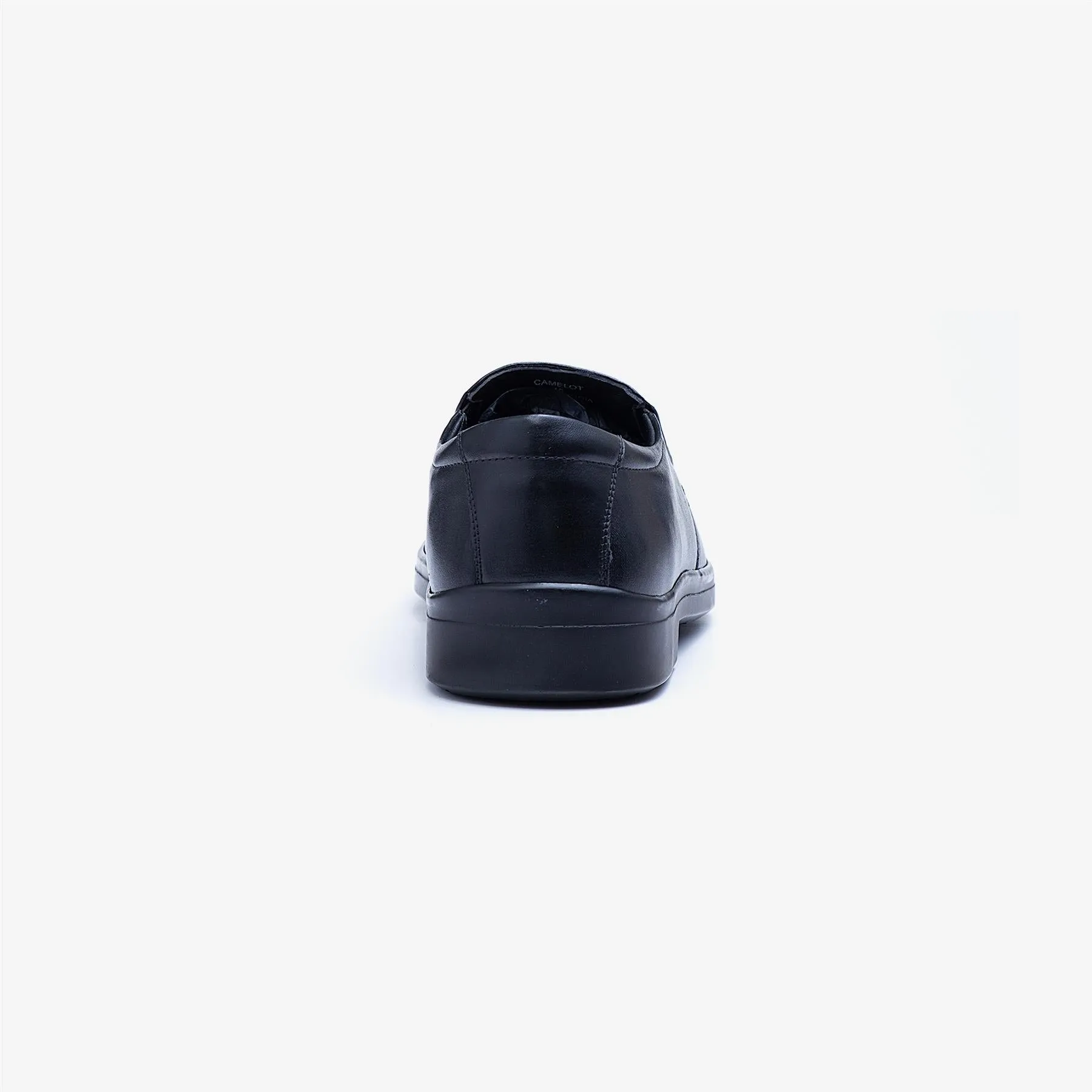 Herren Weite Passform Tredd Well Camelot Schlupfschuhe - Schwarz