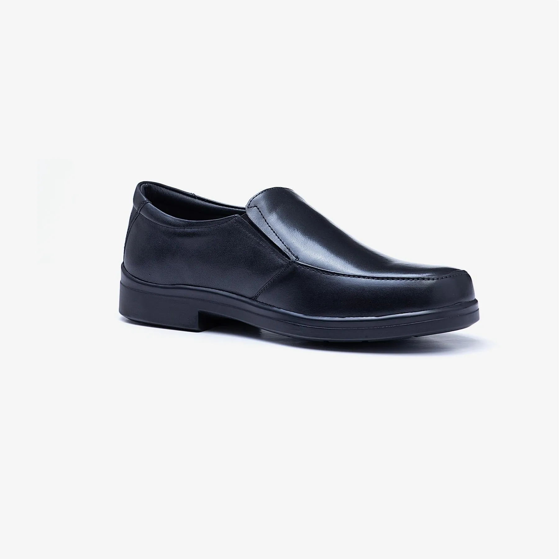 Herren Weite Passform Tredd Well Camelot Schlupfschuhe - Schwarz
