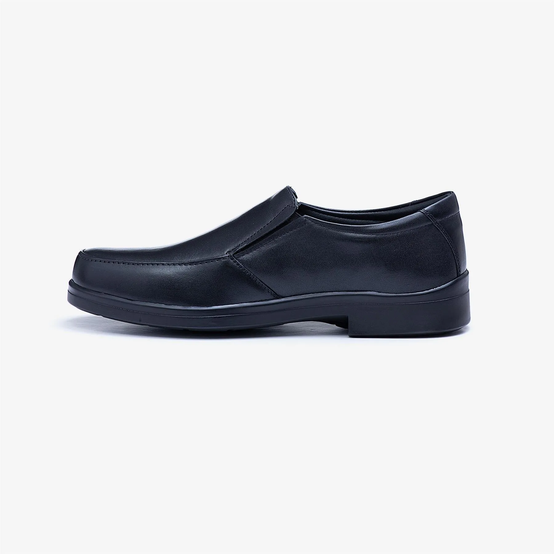 Herren Weite Passform Tredd Well Camelot Schlupfschuhe - Schwarz
