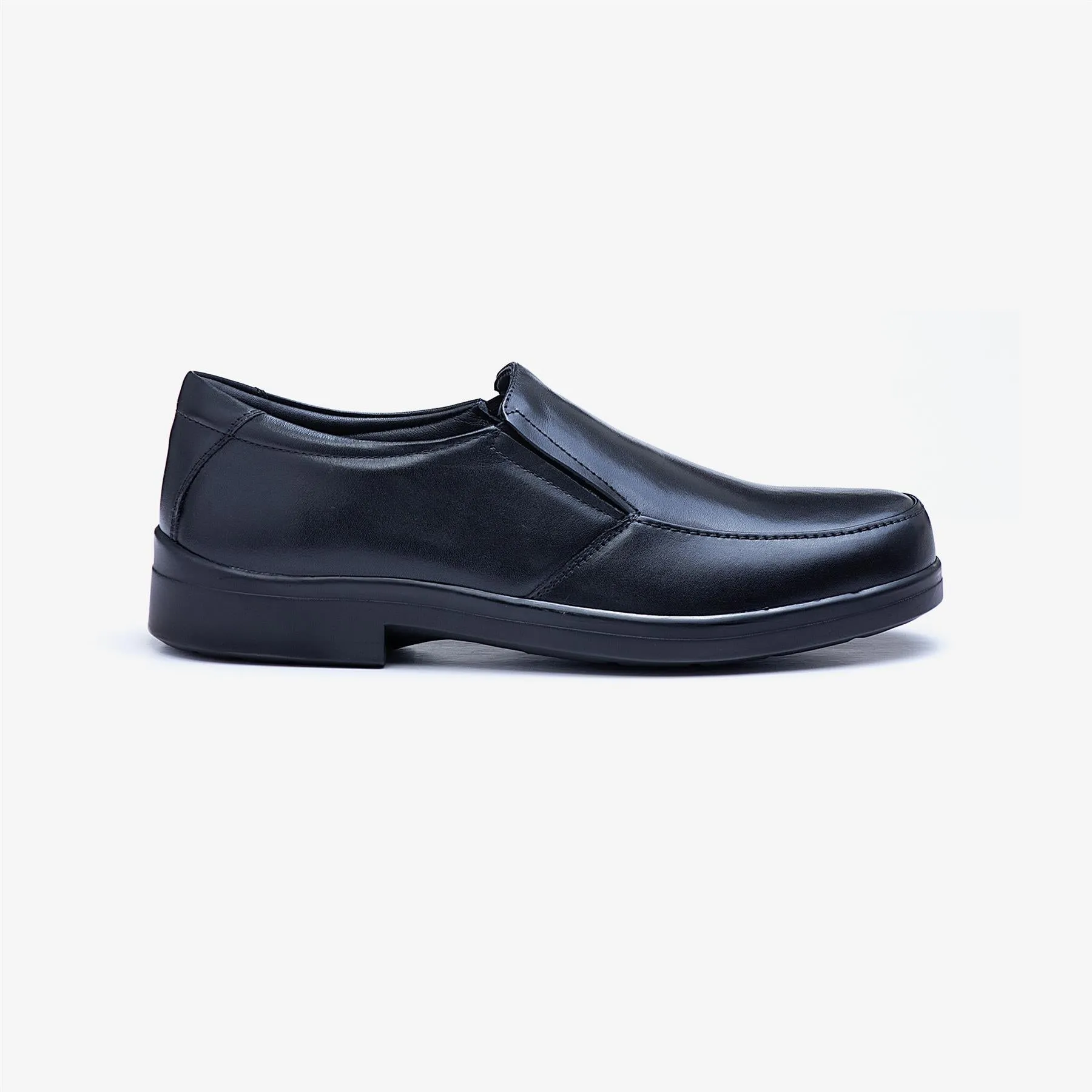 Herren Weite Passform Tredd Well Camelot Schlupfschuhe - Schwarz
