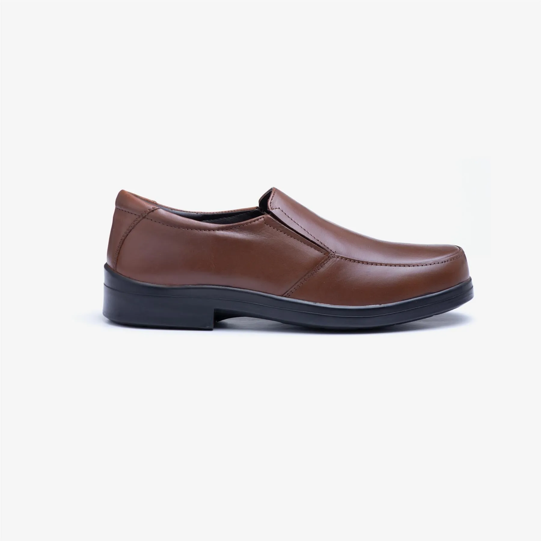 Herren Weite Passform Tredd Well Camelot Schlupfschuhe - Hellbraun