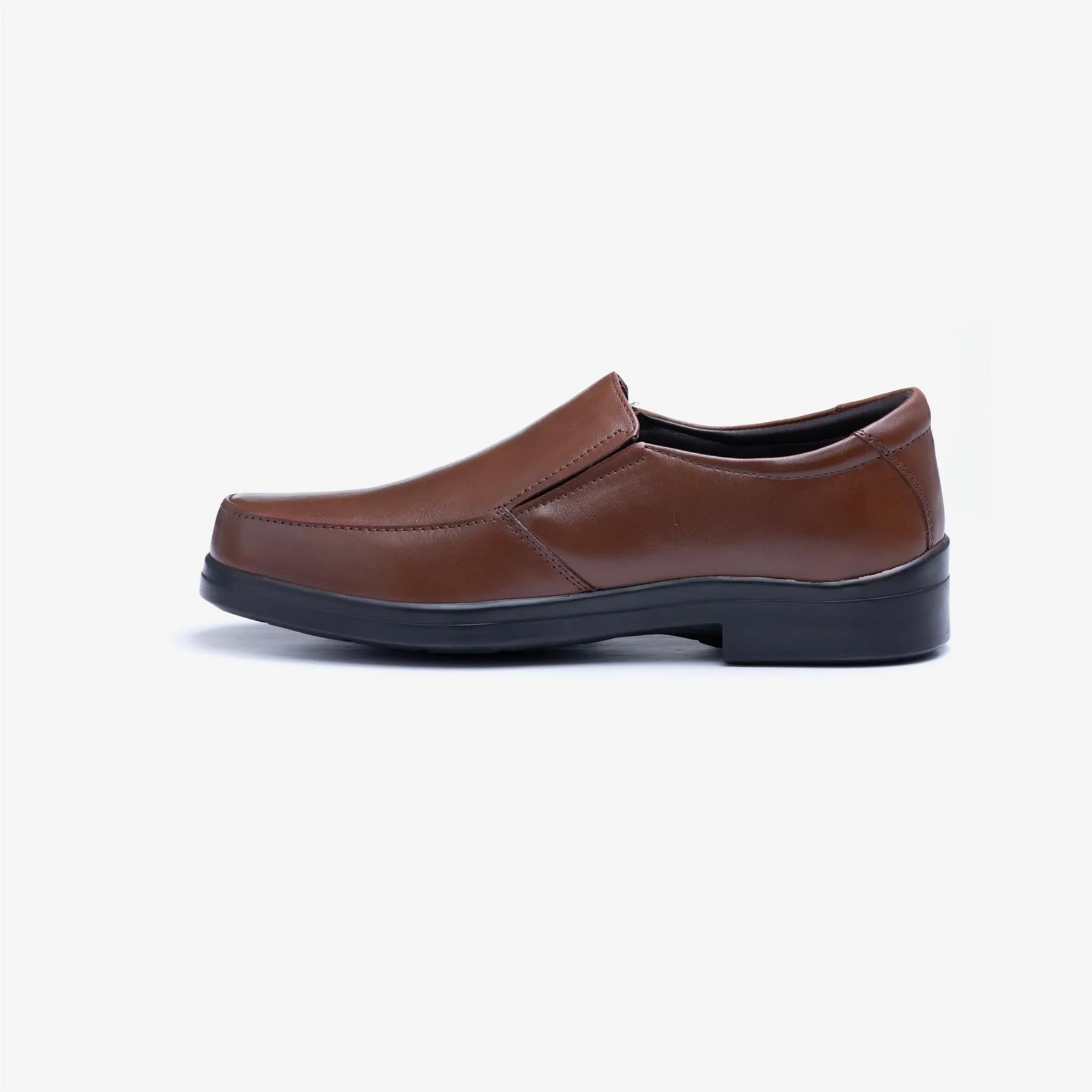 Herren Weite Passform Tredd Well Camelot Schlupfschuhe - Hellbraun