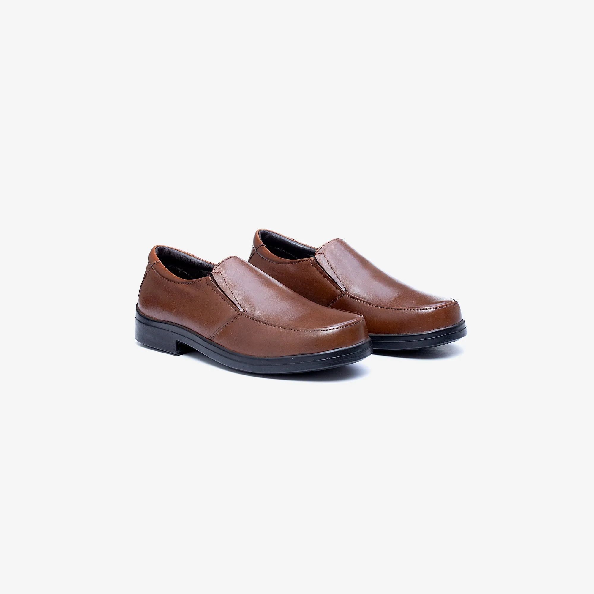 Herren Weite Passform Tredd Well Camelot Schlupfschuhe - Hellbraun