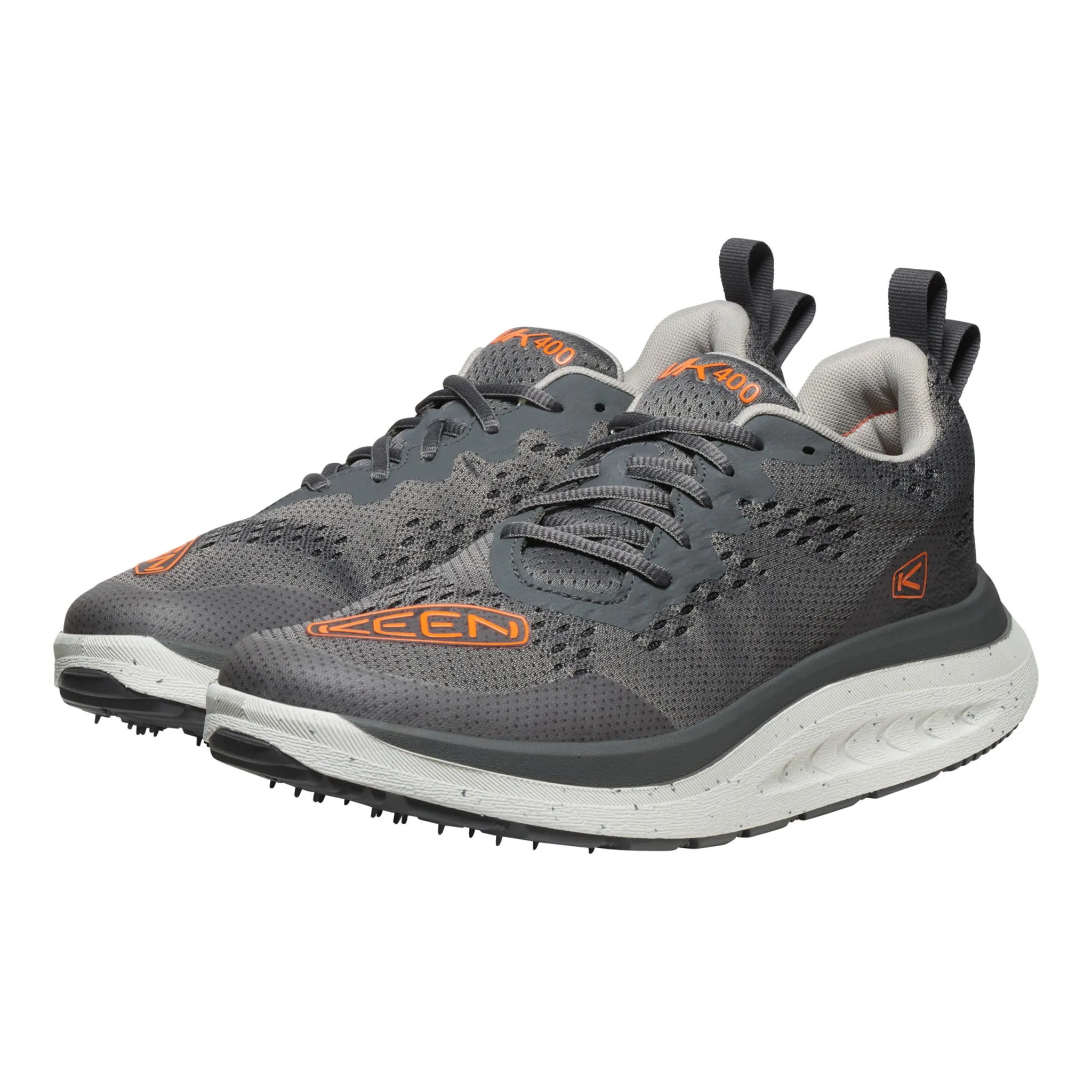 Herren WK400 Wanderschuh Stahlgrau/Scharlachrot