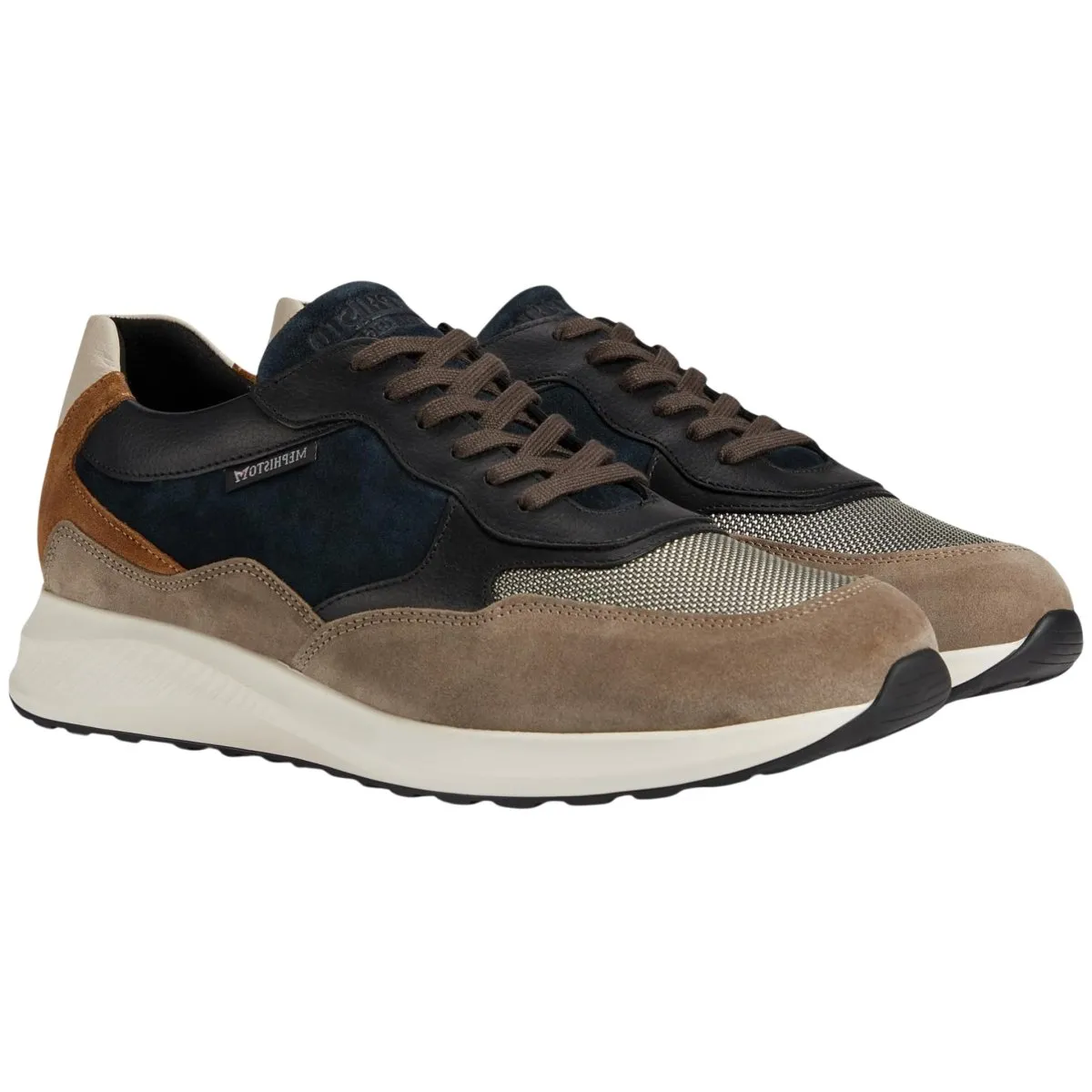 Mephisto Herren Driss Warm Grau/Mehrfarbig