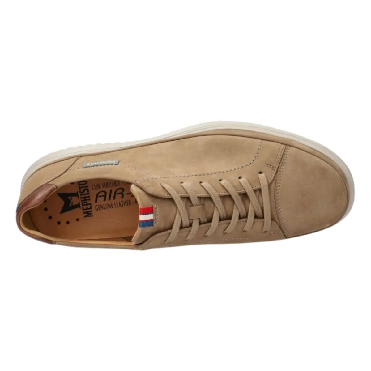 Mephisto Herren Thomas Leder in Tauben Grau