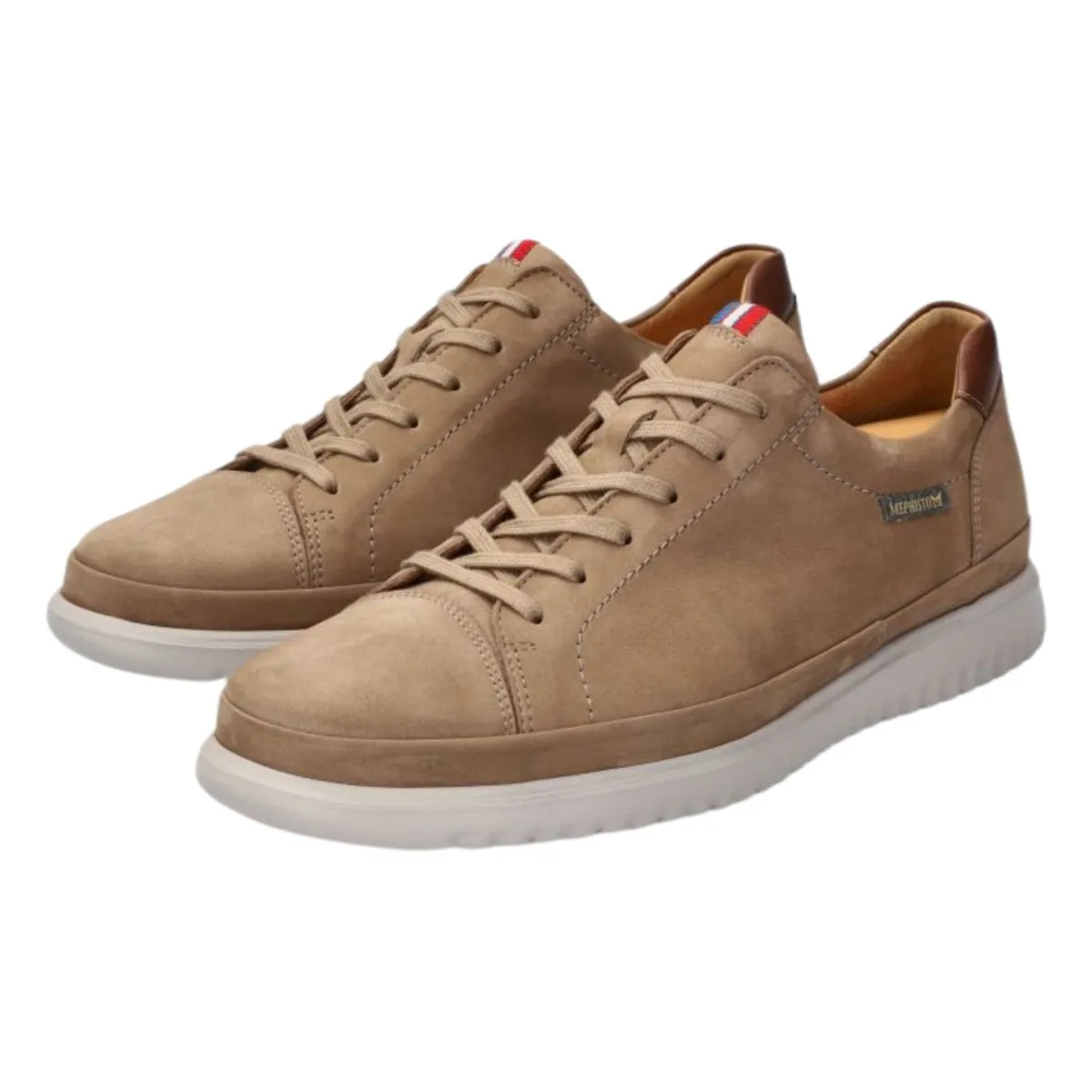 Mephisto Herren Thomas Leder in Tauben Grau