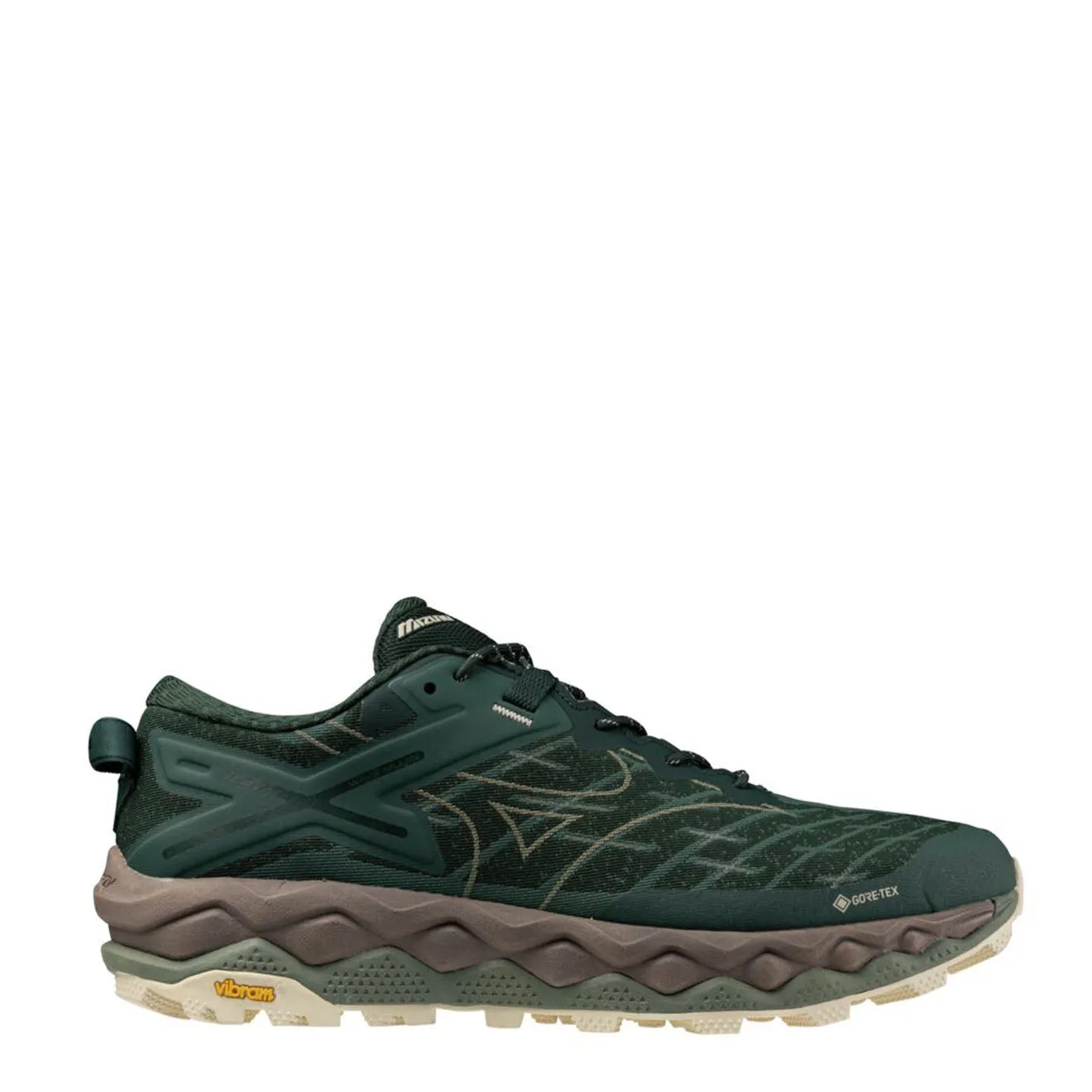 Mizuno Wave Mujin LS GTX Kiefernhain / Ultimate Grau / Bistro Grün