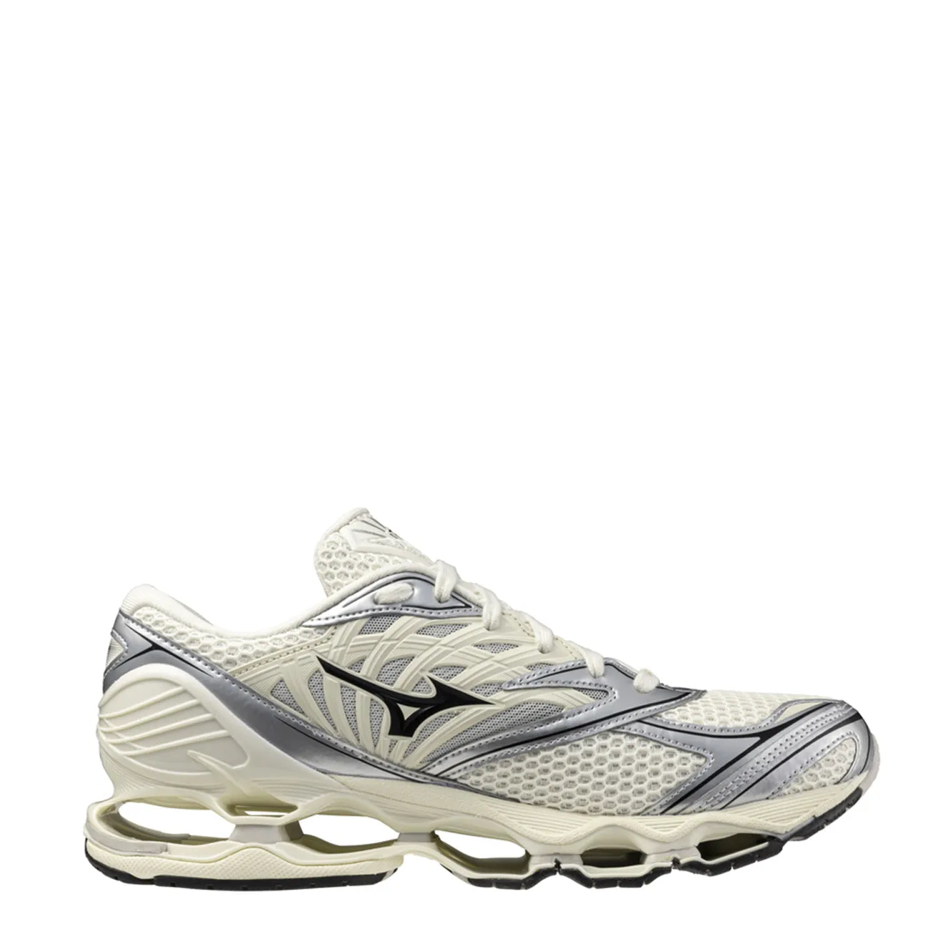 Mizuno Wave Prophecy LS Rein / Schwarz / Silber