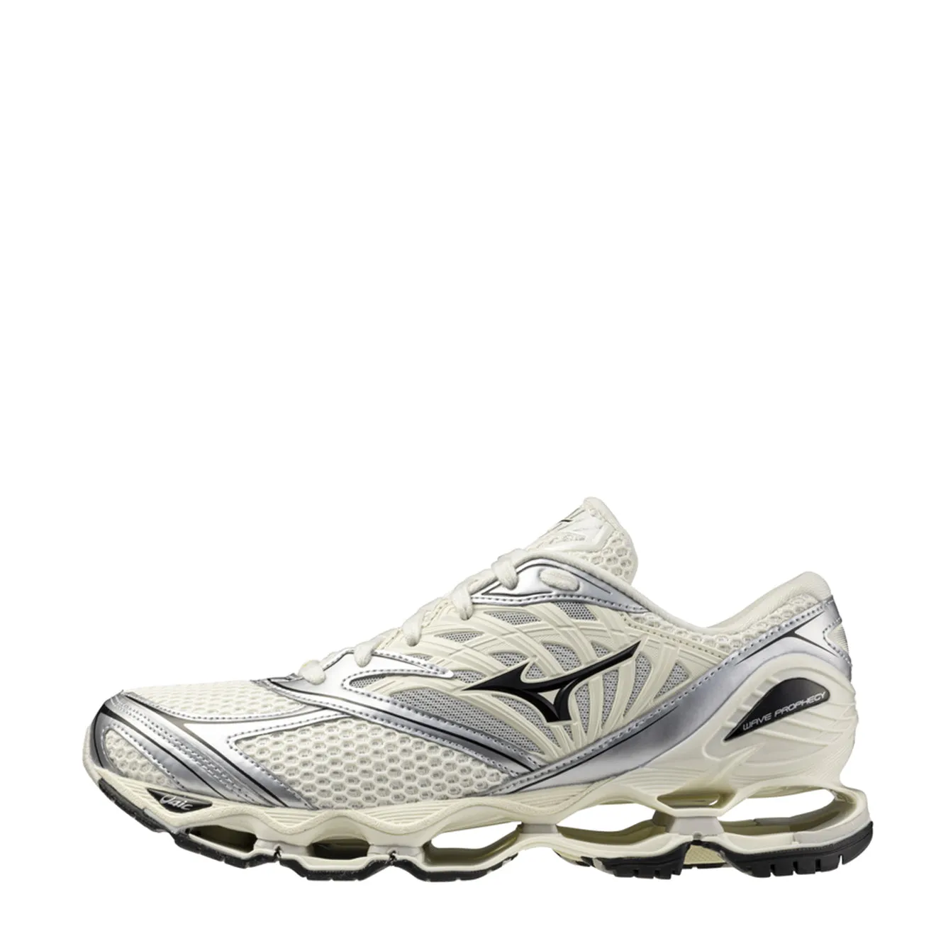Mizuno Wave Prophecy LS Rein / Schwarz / Silber