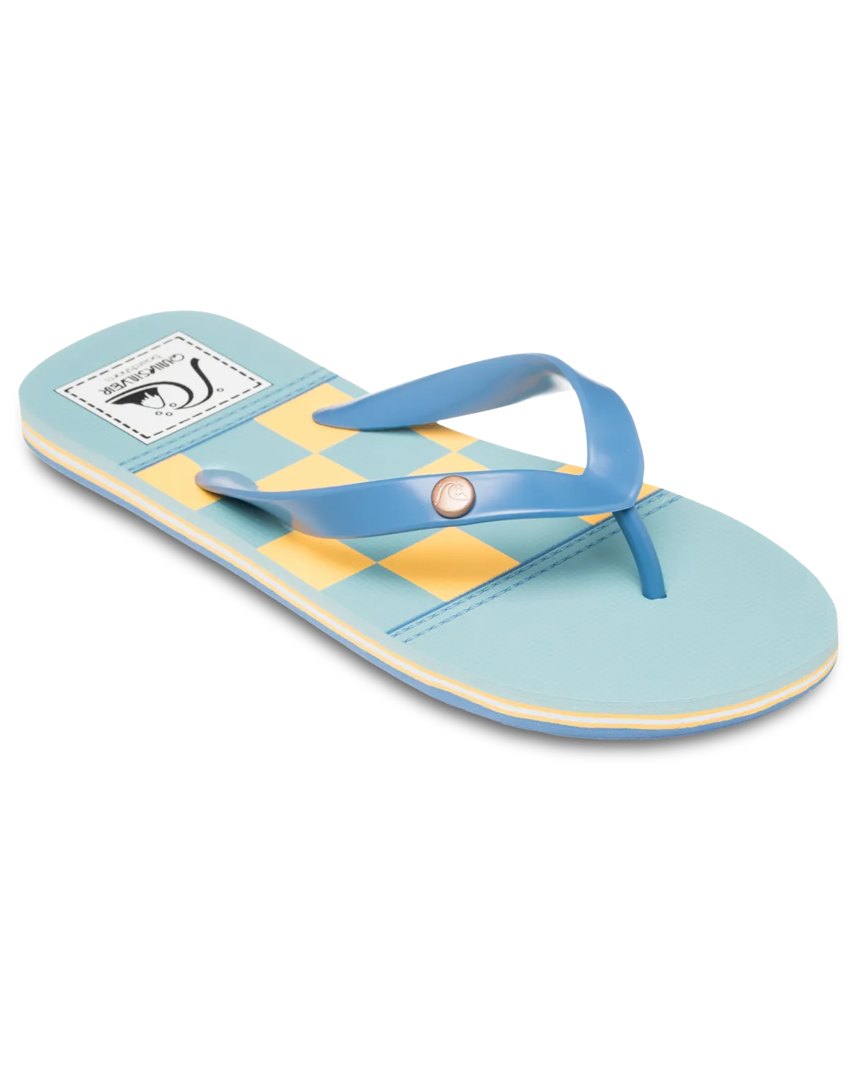 Molokai Originals Flip Flops in Aquifer Checker