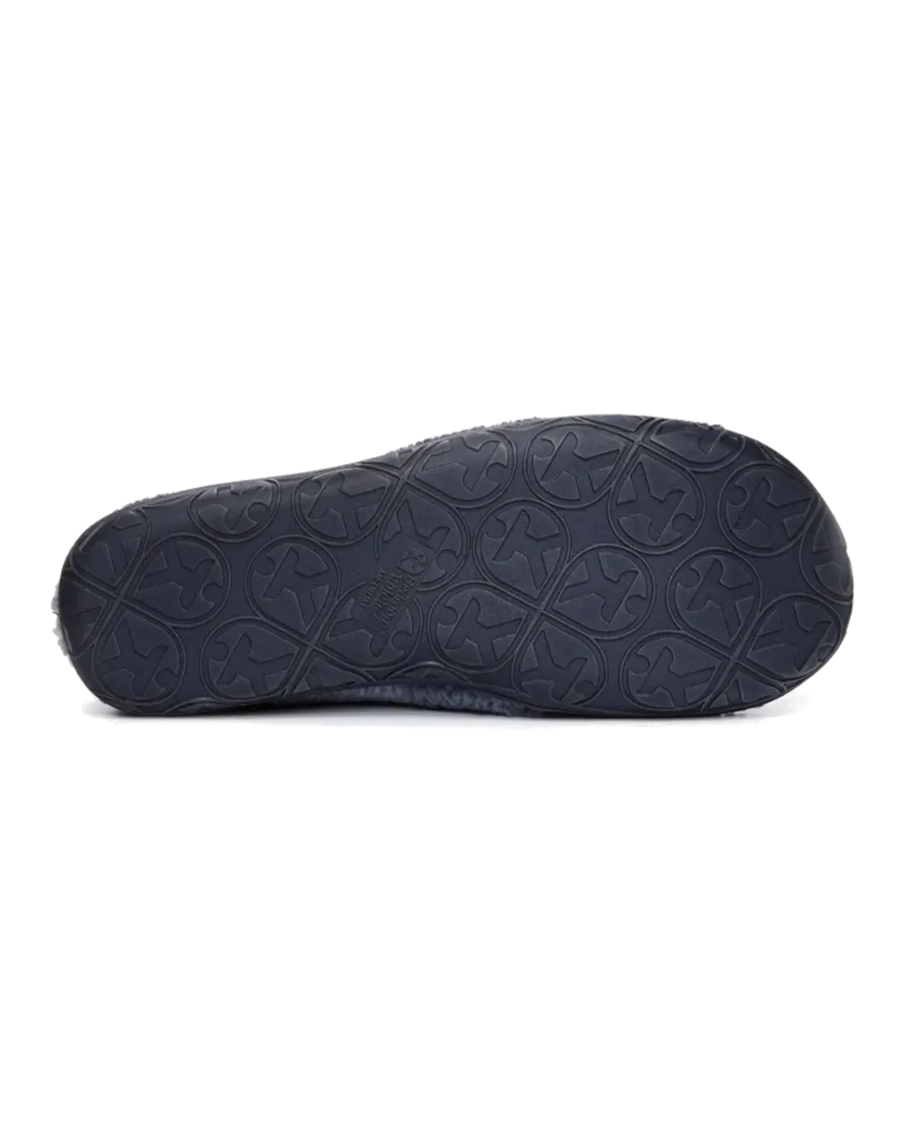Neeson Sherpa Pantoffelstiefel in Marineblau kariert