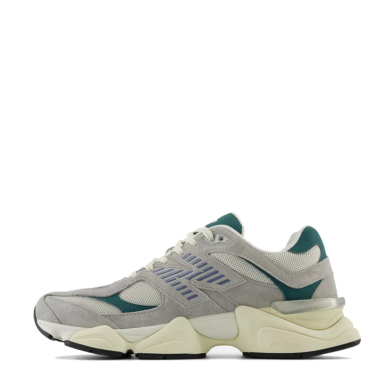 New Balance 9060 Trainer Beton / Vintage Indigo / Neues Tannengrün
