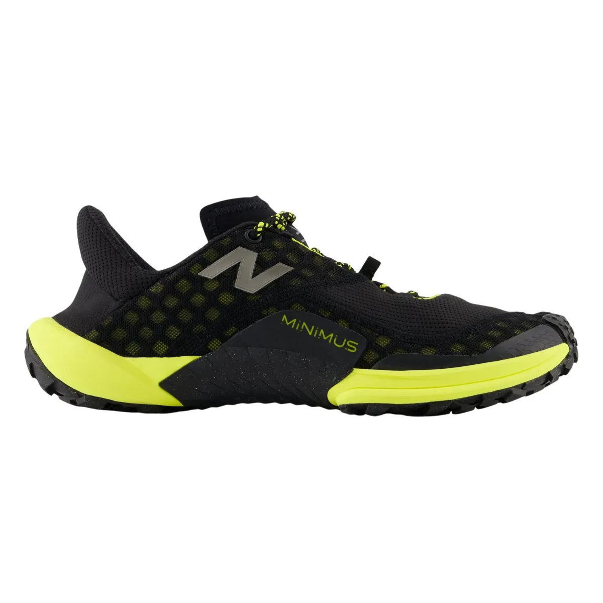 New Balance Herren Minimus Trail Schwarz/Glühwürmchen/Ingwer-Zitrone