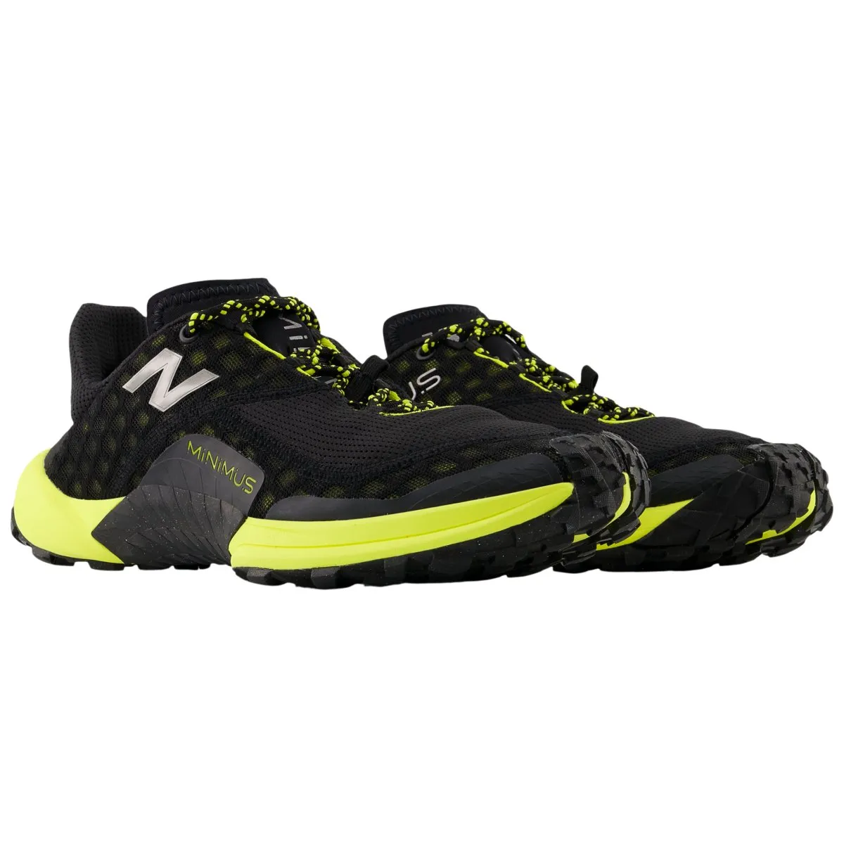 New Balance Herren Minimus Trail Schwarz/Glühwürmchen/Ingwer-Zitrone