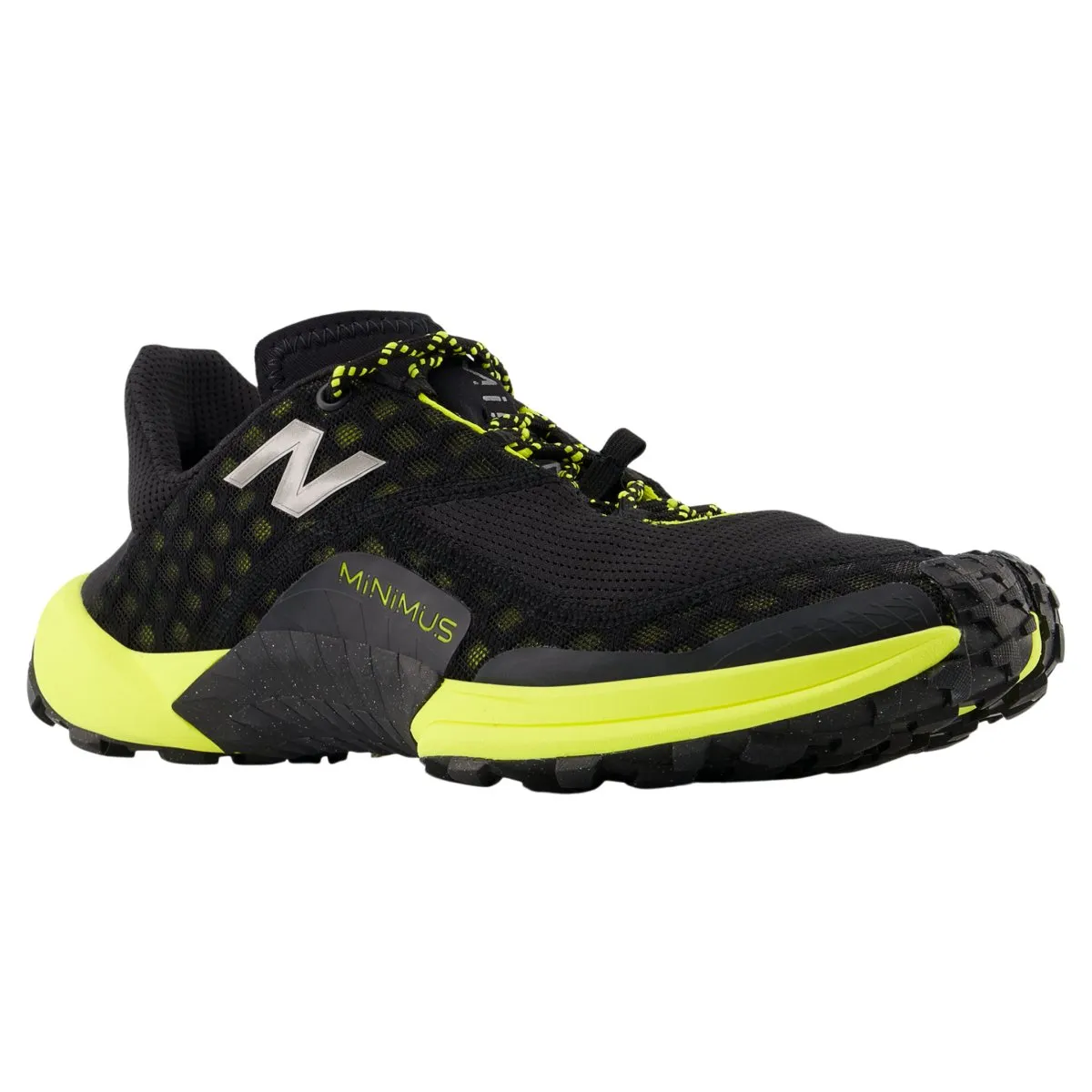 New Balance Herren Minimus Trail Schwarz/Glühwürmchen/Ingwer-Zitrone