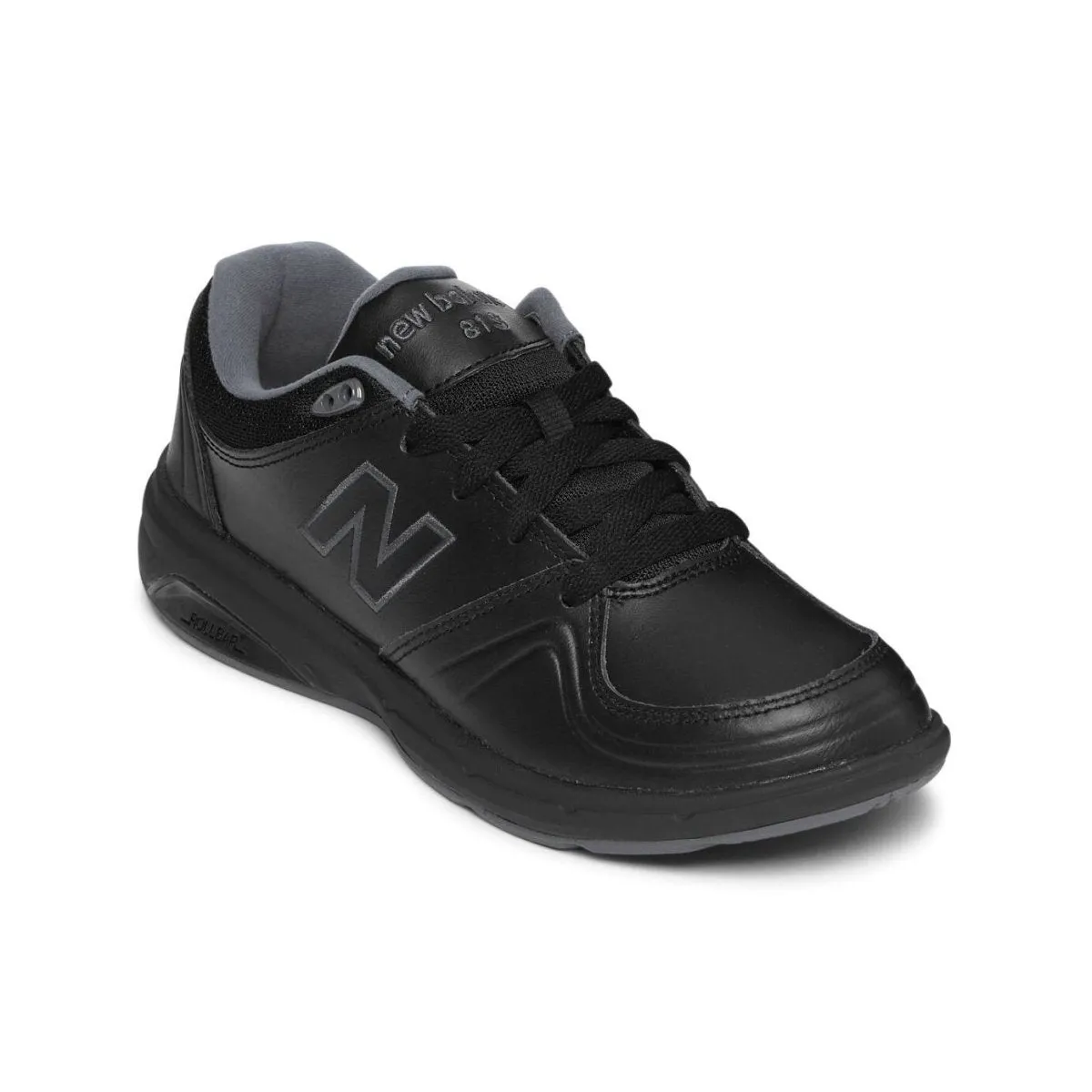 New Balance Damen WW813BK Leder in Schwarz