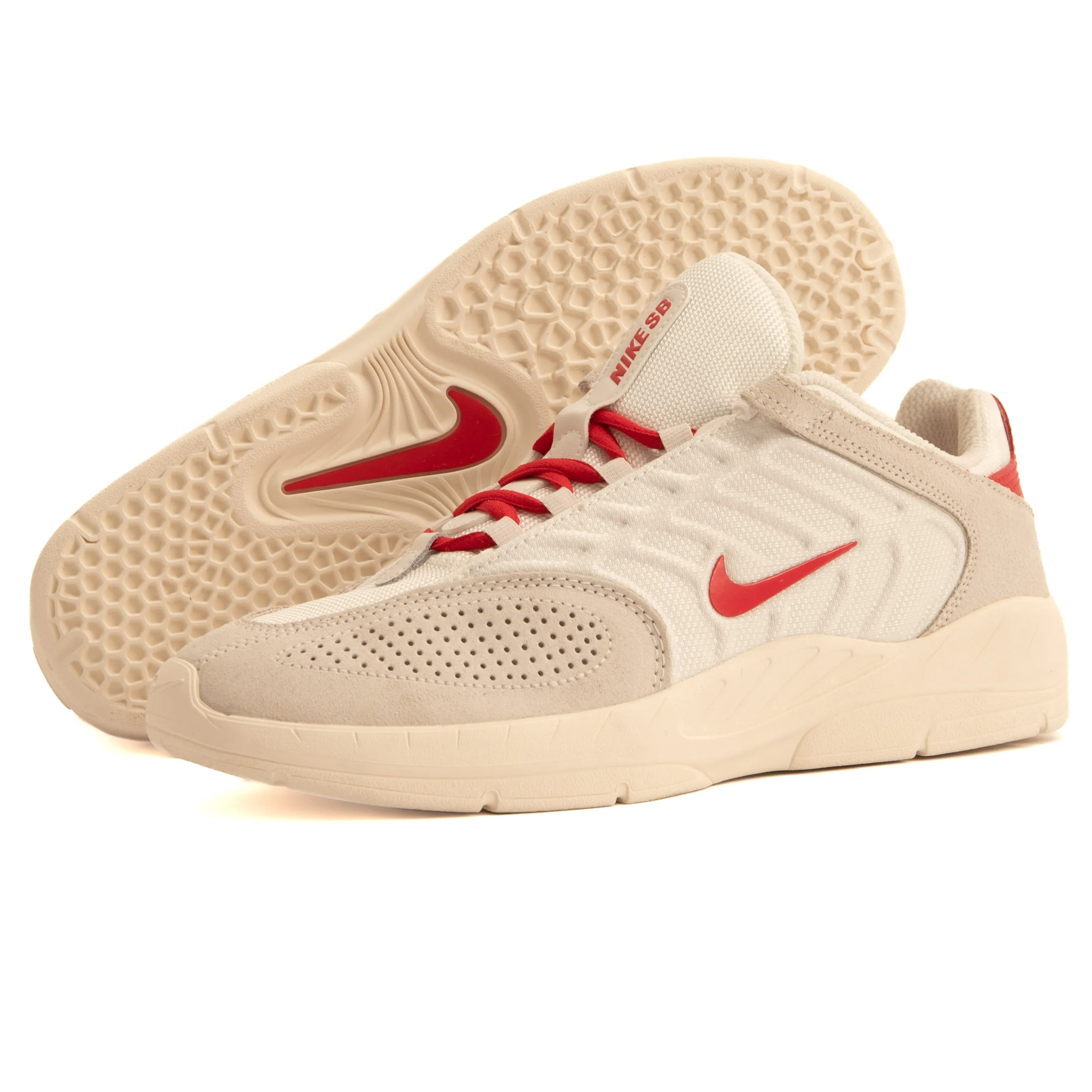 Nike SB - Vertebrae (Summit Weiß/University Rot) Nike SB Schuhe