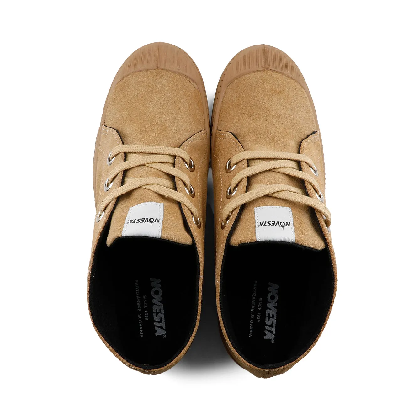 Novesta Star Chukka Wildlederschuh Einfarbig Zimt