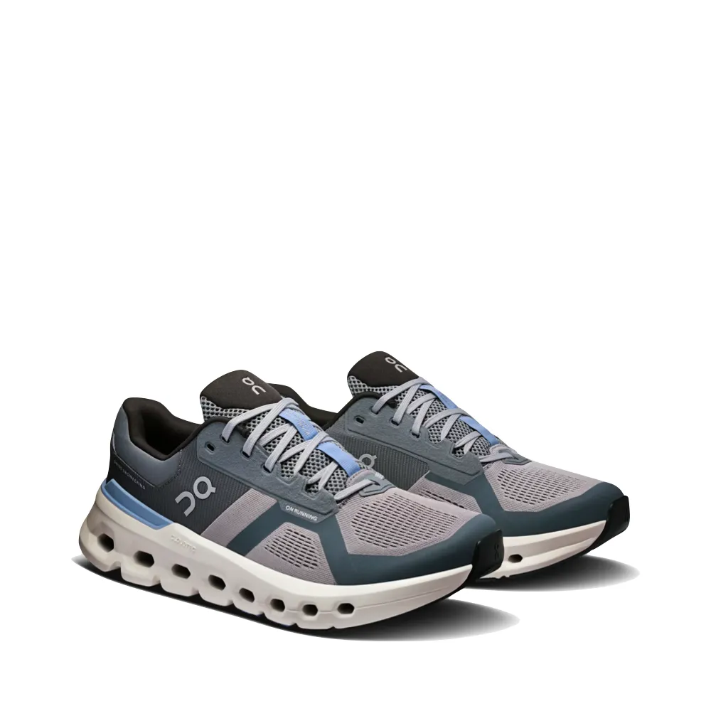 Auf dem Herren Cloudrunner 2 Sneaker in Legierung/Chambray