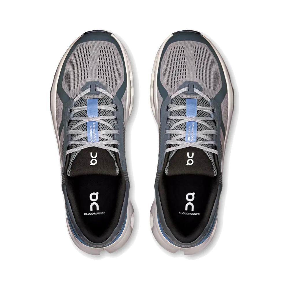 Auf dem Herren Cloudrunner 2 Sneaker in Legierung/Chambray