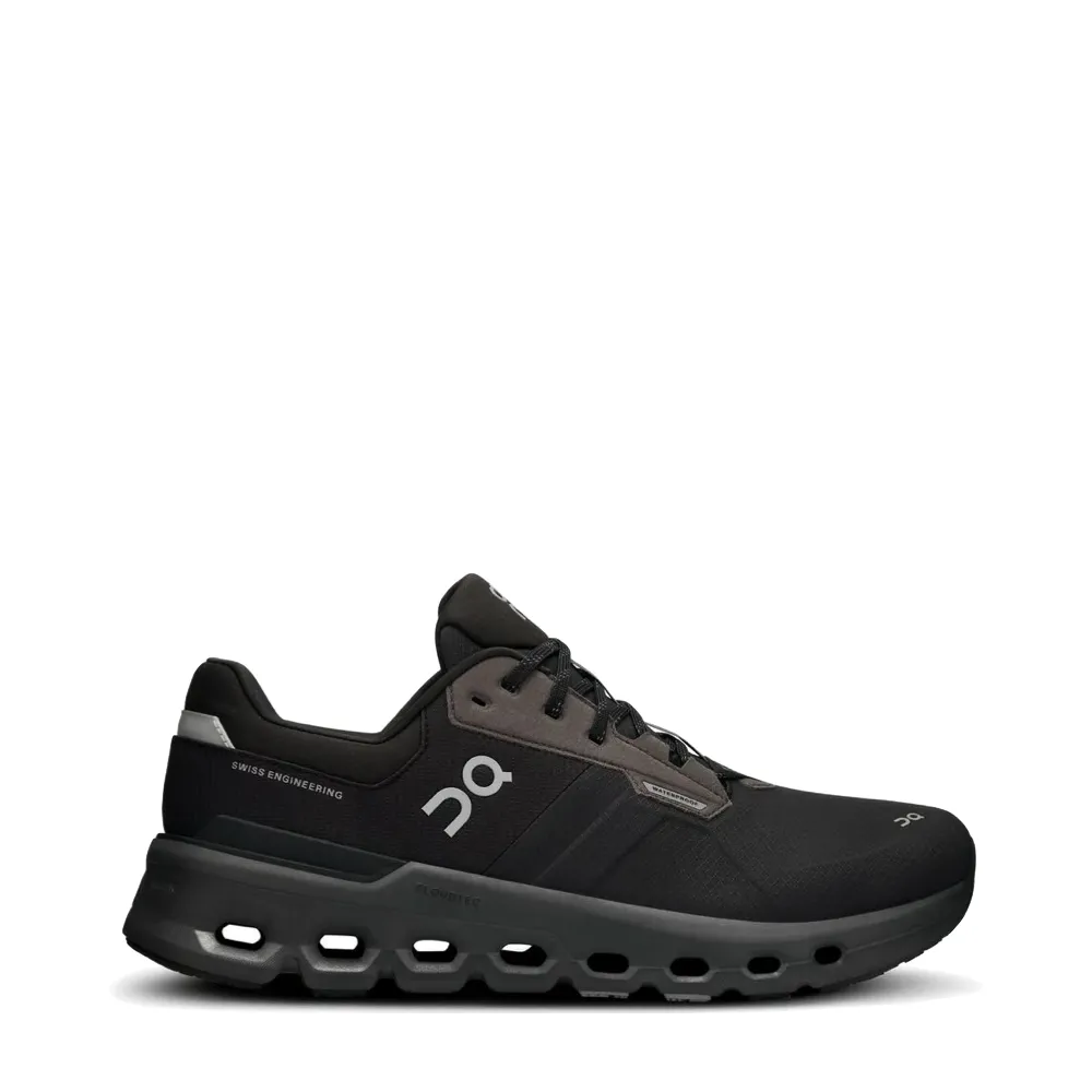 Zu den Men's Cloudrunner 2 wasserdichten Sneakern in Magnet/Schwarz