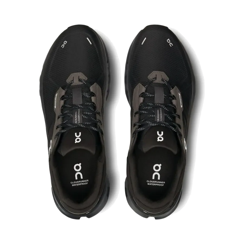 Zu den Men's Cloudrunner 2 wasserdichten Sneakern in Magnet/Schwarz