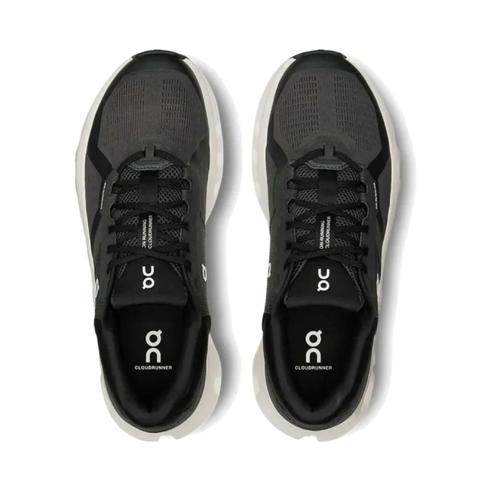 Zu den Men's Cloudrunner 2 WIDE Sneakern in Eclipse/Schwarz