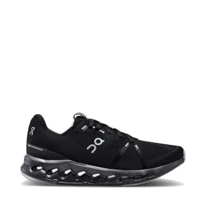 Auf dem Herren Cloudsurfer Laufschuh in komplettem Schwarz