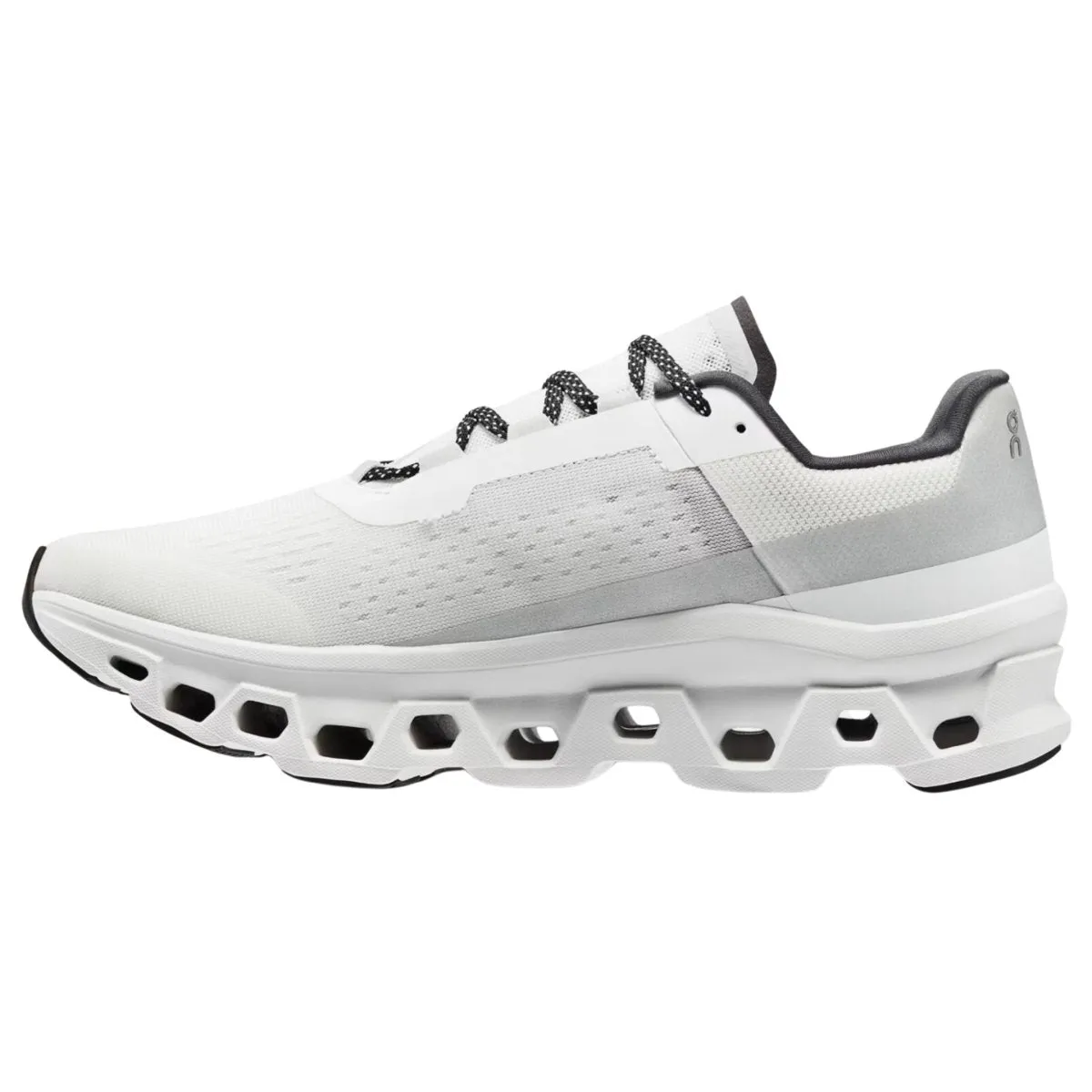 On Running Herren Cloudmonster Ungefärbt Weiß