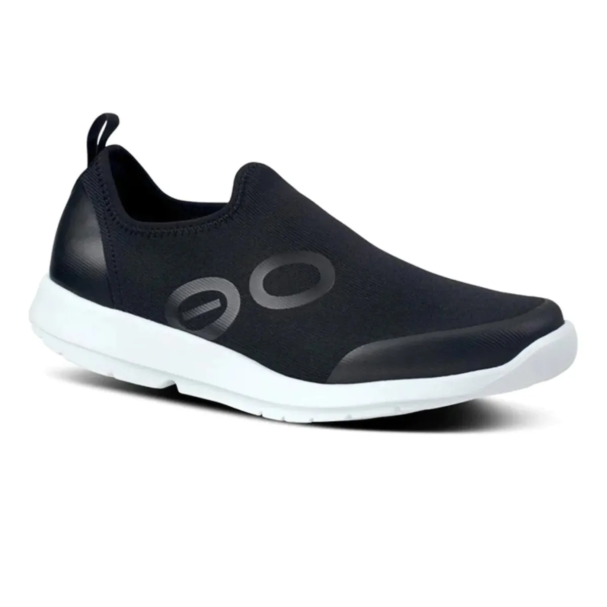 OOFOS Herren Oomg Sport Schwarz/Weiß Sohle