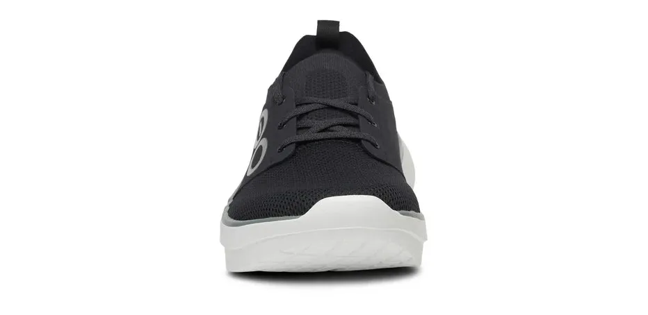 OOFOS OOMY STRIDE HERREN SCHWARZ/WEIß