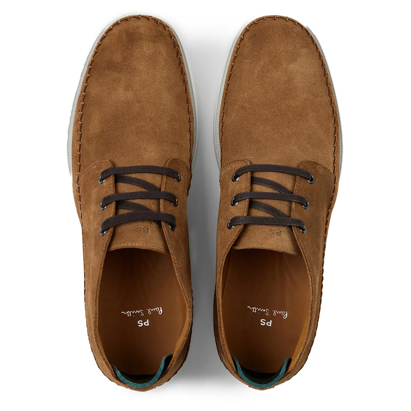 Paul Smith Kran Wildlederschuh Hellbraun