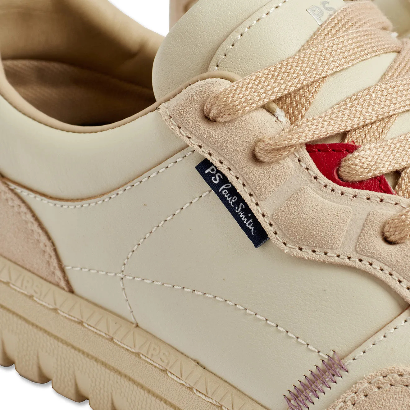 Paul Smith Schuh Ellis Weiß Grün Tab