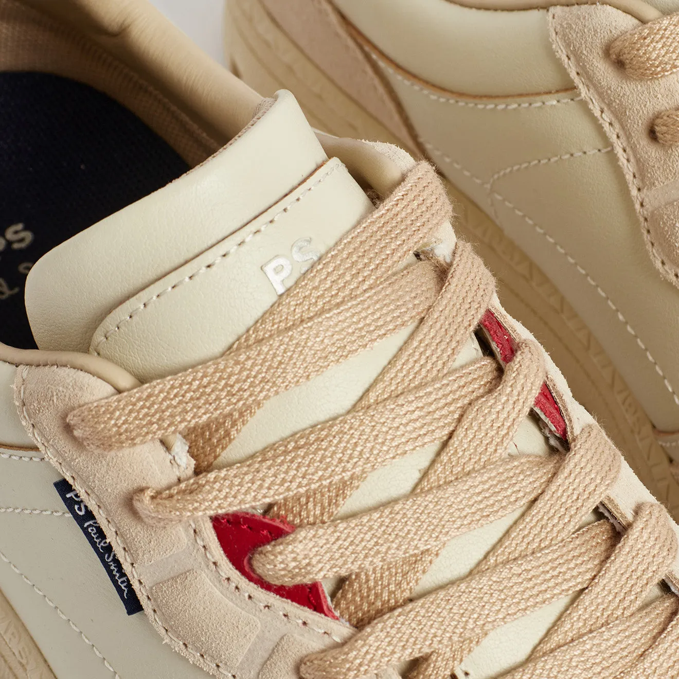 Paul Smith Schuh Ellis Weiß Grün Tab