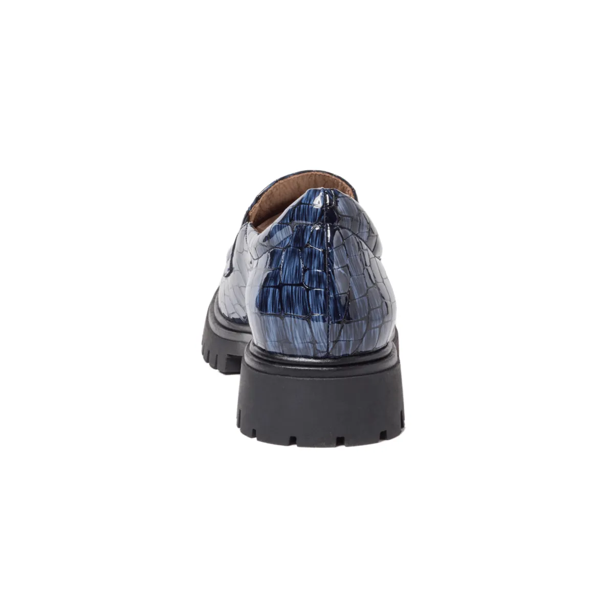 Pie Santo Damen 235629 Marineblau Glanzleder