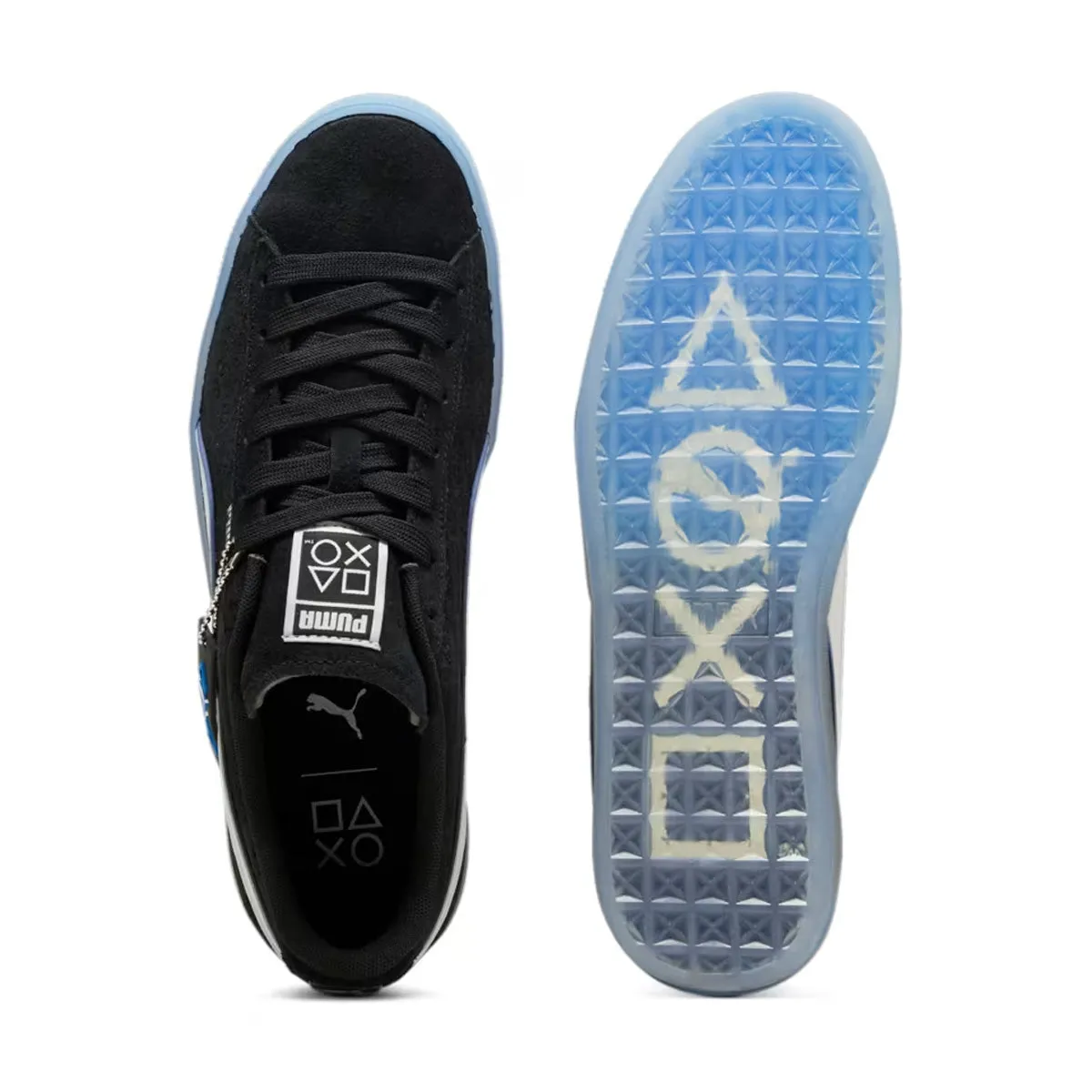   Playstation Suede 'Schwarz Gletschergrau'