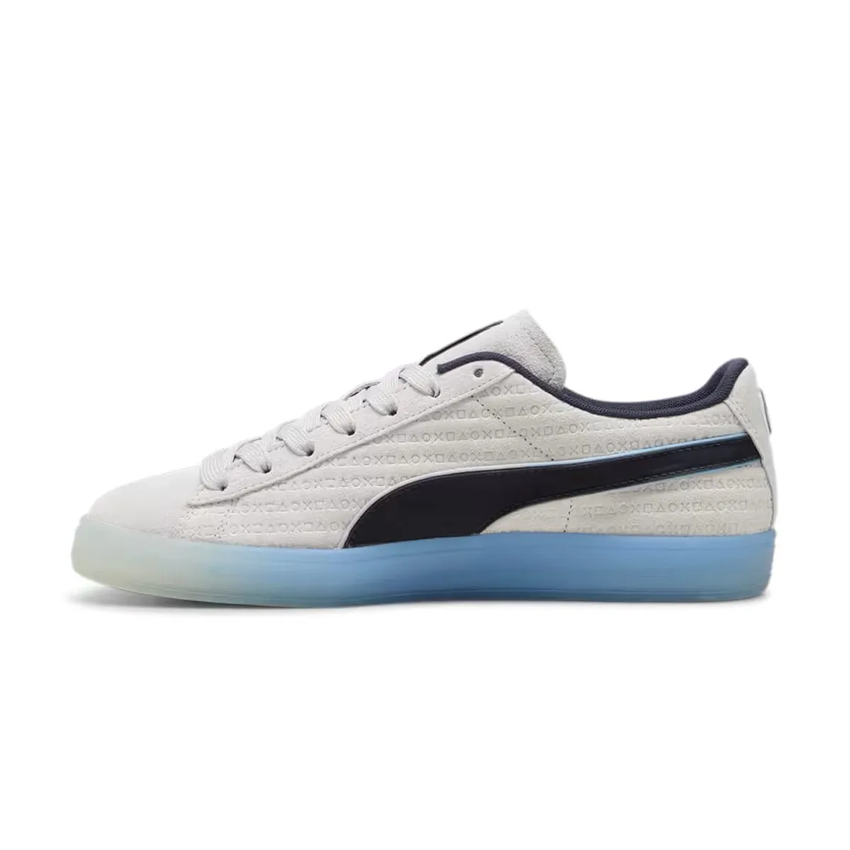   Playstation Wildleder 'Glacial Grau New Navy'