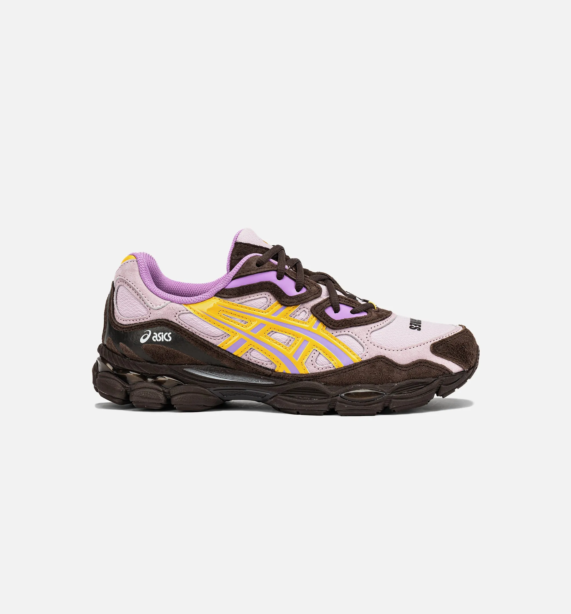 Pleasures x Gel NYC World Of Pleasures Herren Lifestyle-Schuh - Rosa/Braun