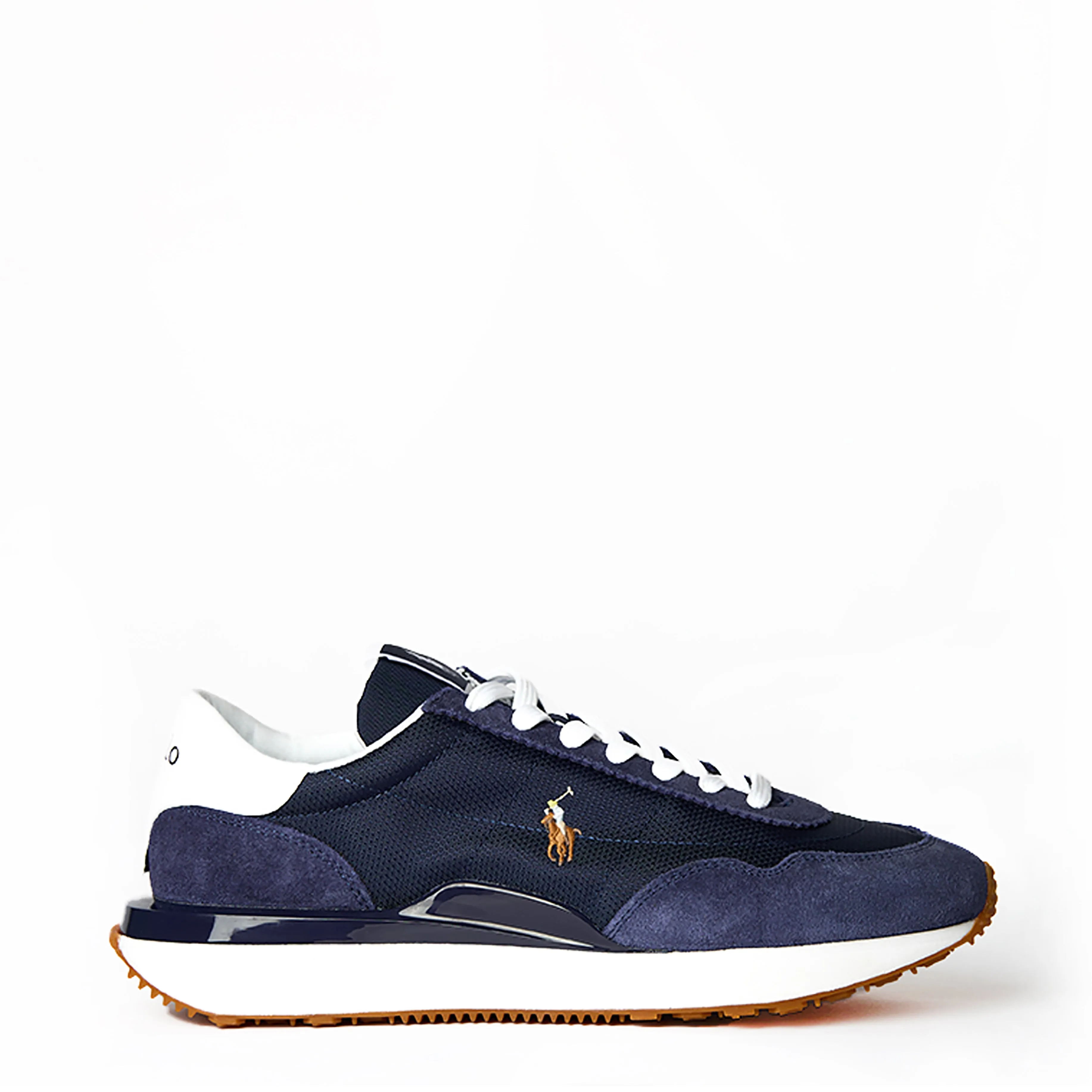 Polo Ralph Lauren Train 89 Wildleder / Oxford Trainer Marineblau / Mehrfarbig PP